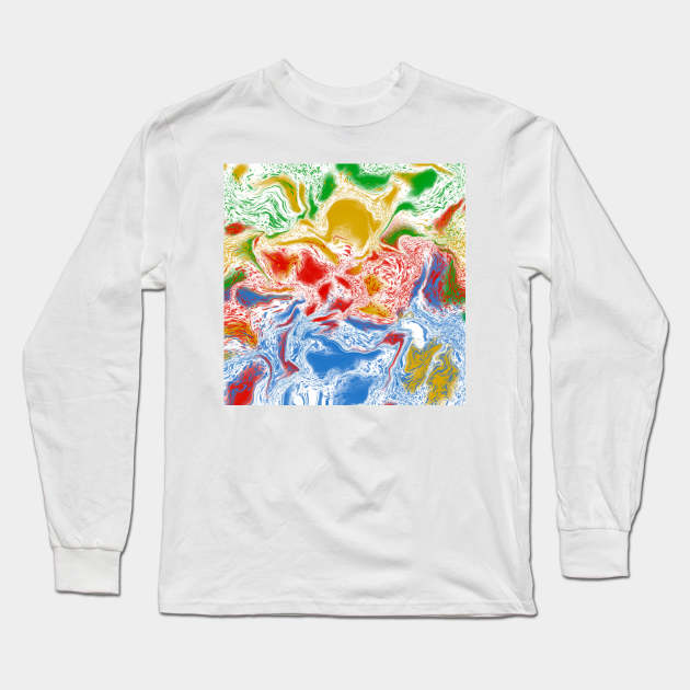 Art Piece 112320 by Orchidinkle Long Sleeve T-Shirt by Orchid's Art